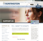 Huntington Society of Canada Donation / Subscription / Modify Profile Form Design
